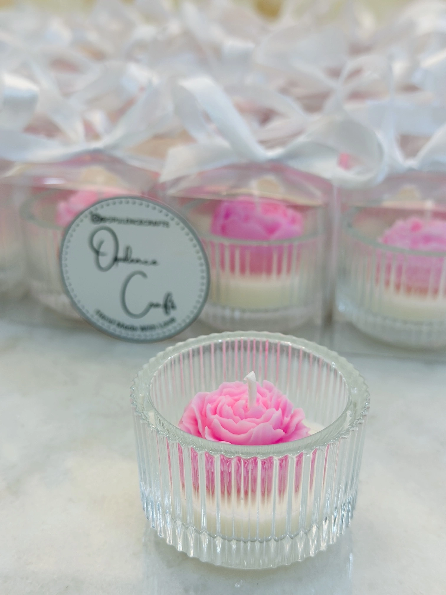 Baby Shower Jar Candle