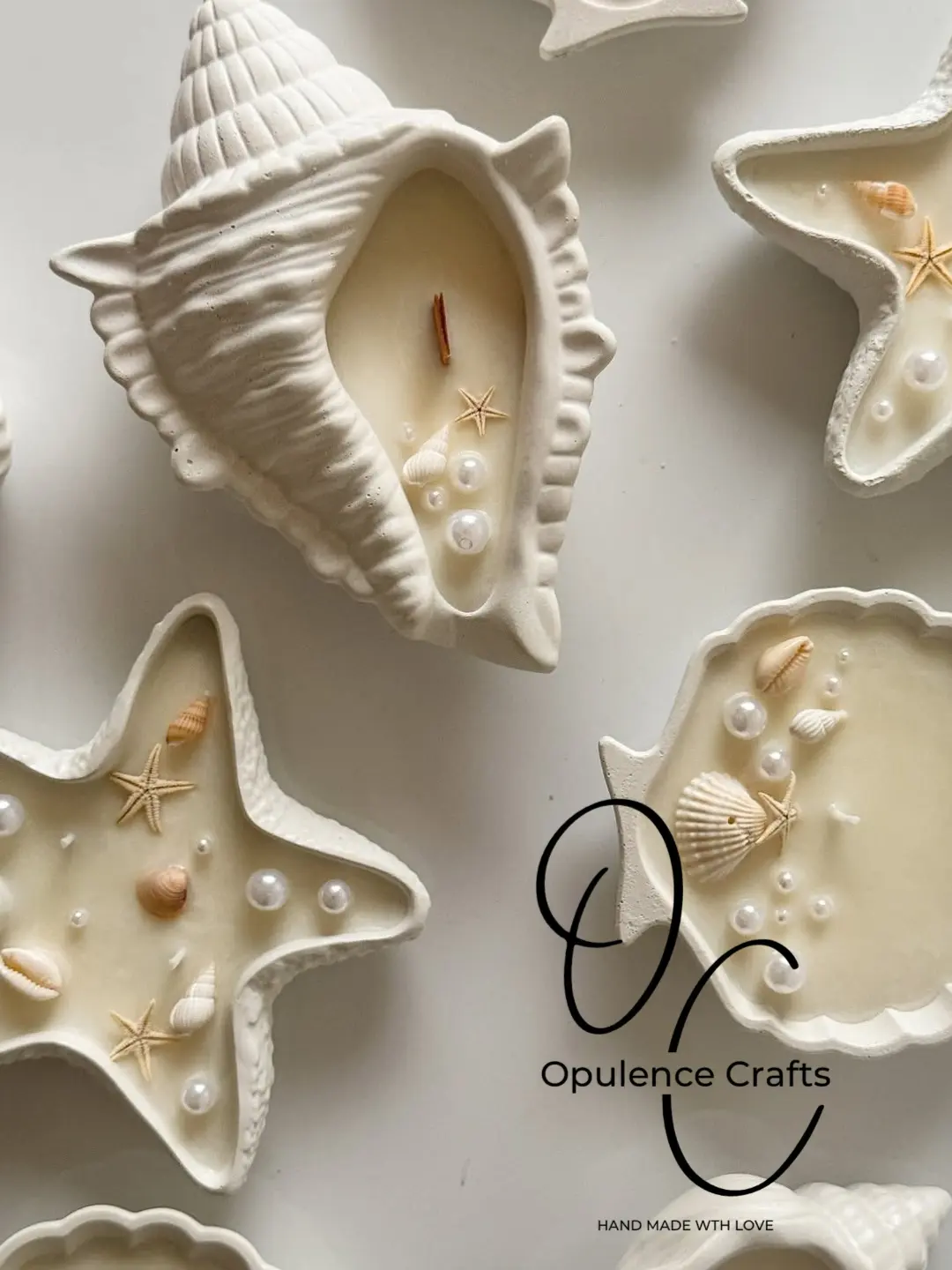 Handmade Conch Soy Candle